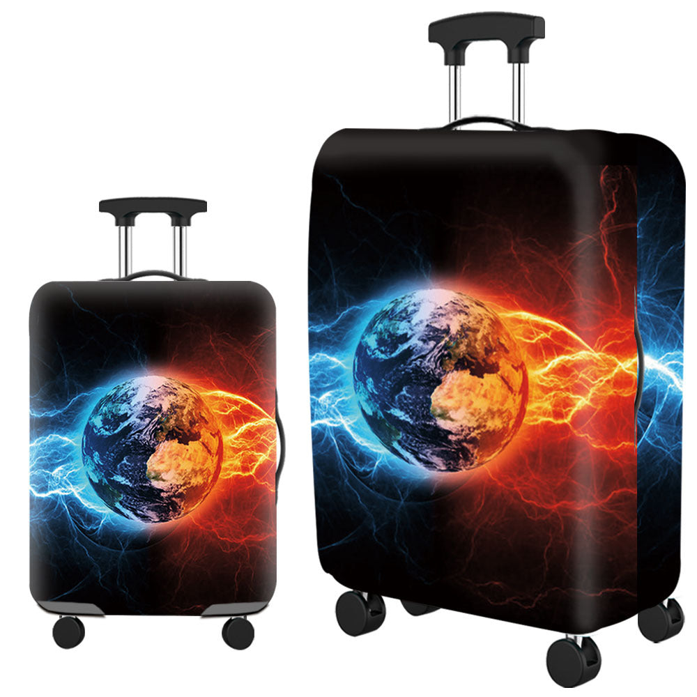Housse de valise en Lycra imperméable avec motifs colorés