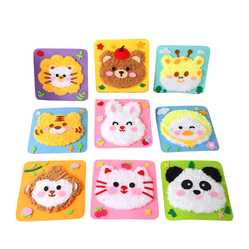 Contenu du kit de couture pour enfants en version 9-Pack