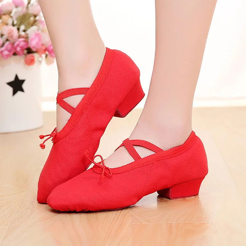 Zoom sur la couture fine des ballerines