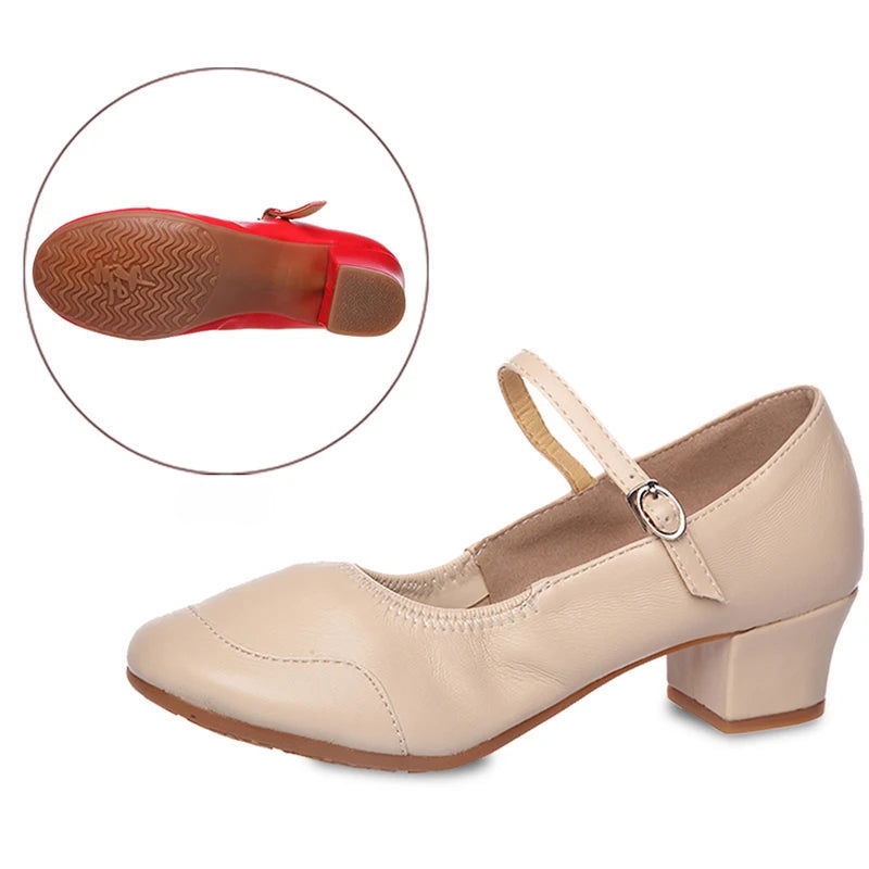 Ballerines en cuir synthétique, disponibles en plusieurs coloris