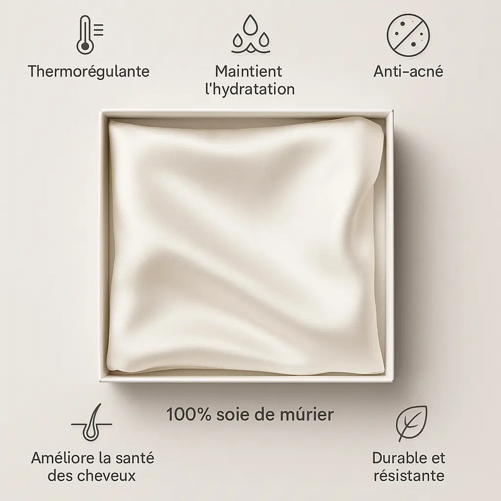 Bienfaits de la soie pour la peau et les cheveux