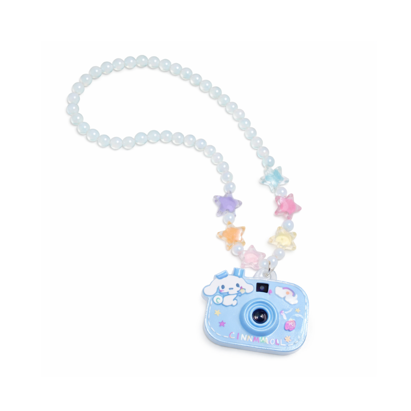 Jouet de projection bleu avec collier ludique