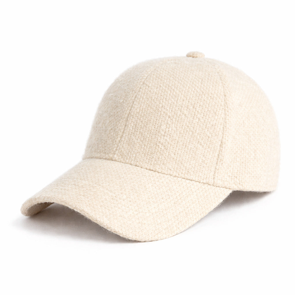 Intérieur d'une casquette montrant les coutures et la doublure