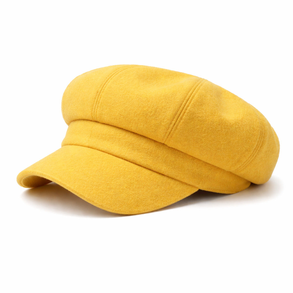 Casquette à motif discret, vue en perspective