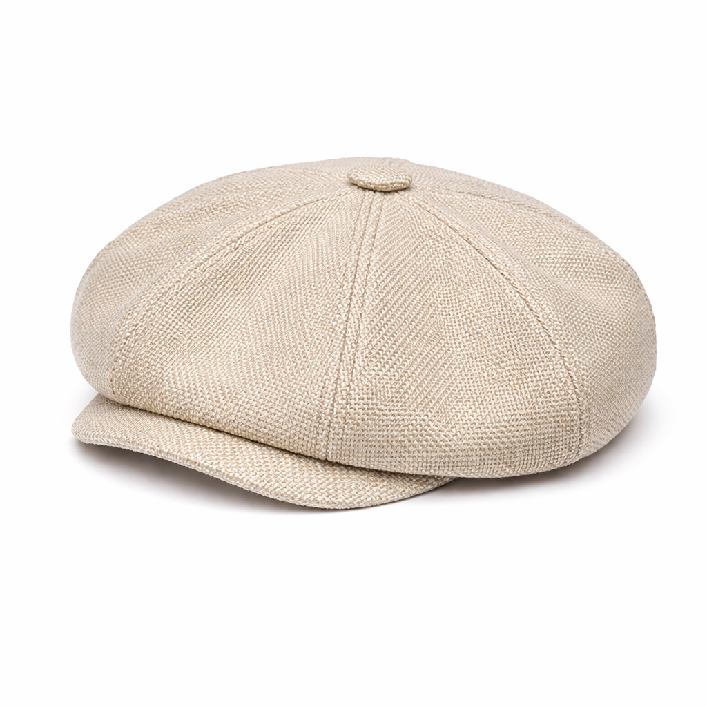 Casquette vintage vue de face, design ergonomique