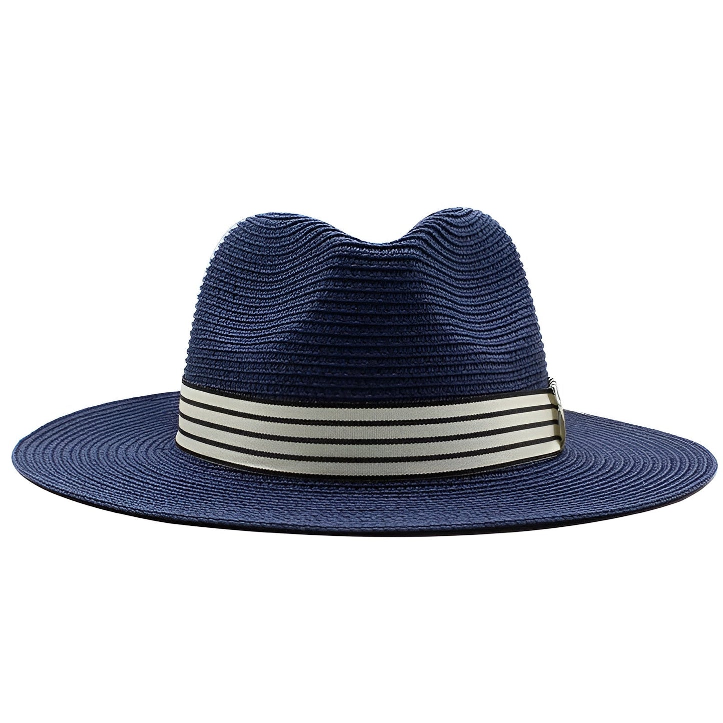 Chapeau Panama avec bord large, posé sur une surface