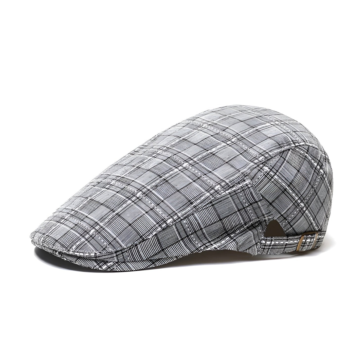 Détail du tissu polyester d'un béret, couleur neutre
