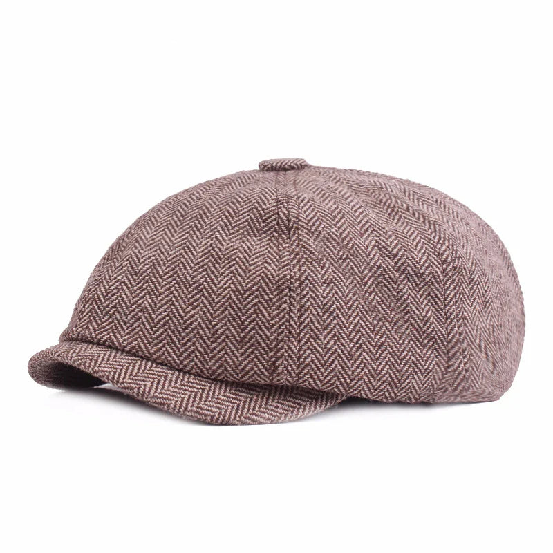 Casquette Gavroche portée, style décontracté et chic