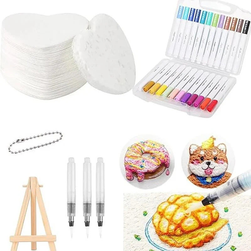 Papier texturé en forme de cœur pour créations ludiques