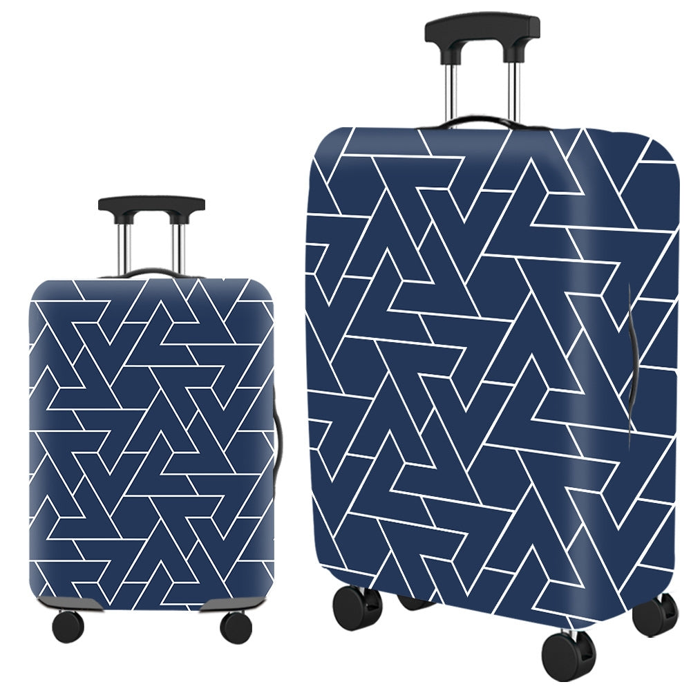 Housse de valise en Lycra imperméable sur une valise