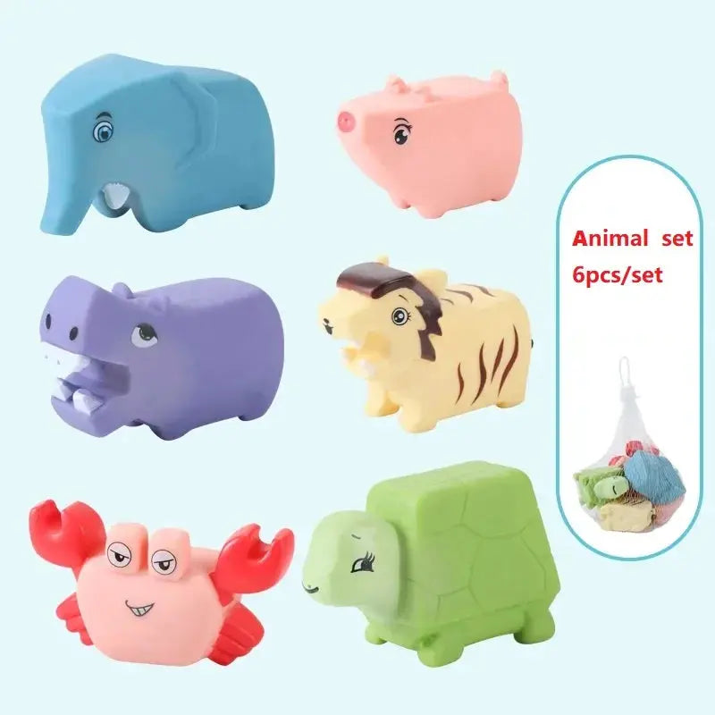 Dinosaure en plastique ABS sûr pour le bain des enfants