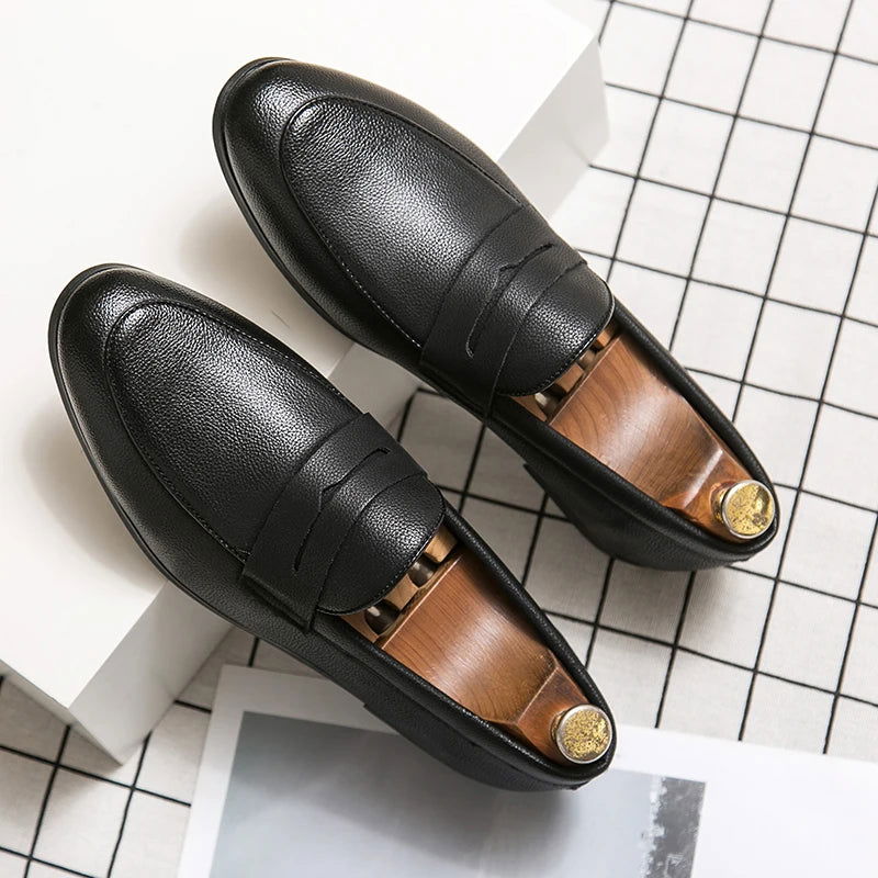 Mocassins élégants avec finition soignée pour homme