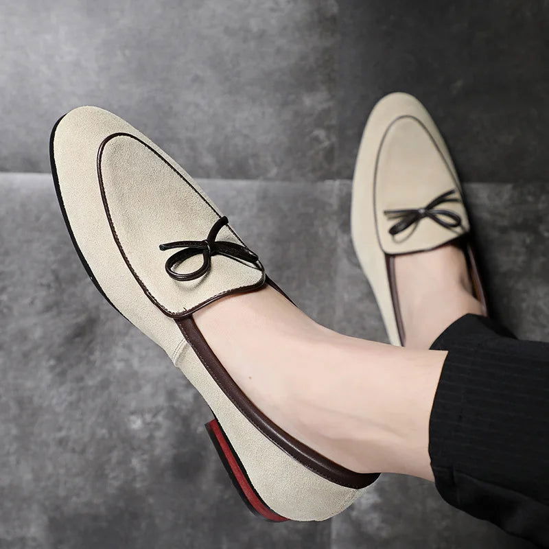 Mocassins caramel avec semelle intérieure amortissante