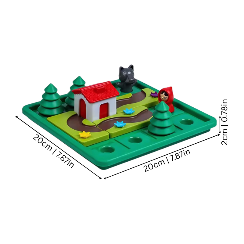 Illustration d'un puzzle éducatif avec différentes pièces colorées