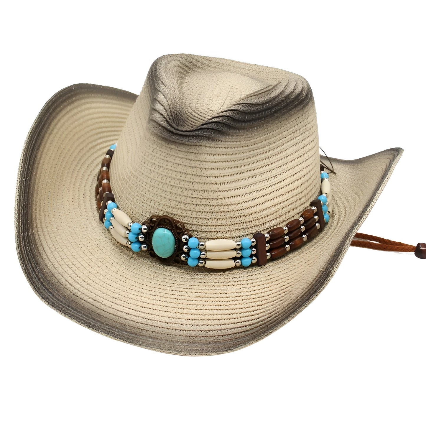 Chapeau cowboy avec intérieur doublé en tissu