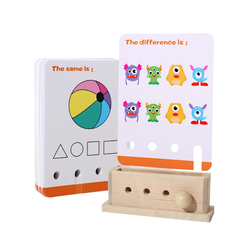 Cartes de puzzles logiques avec pièces robustes