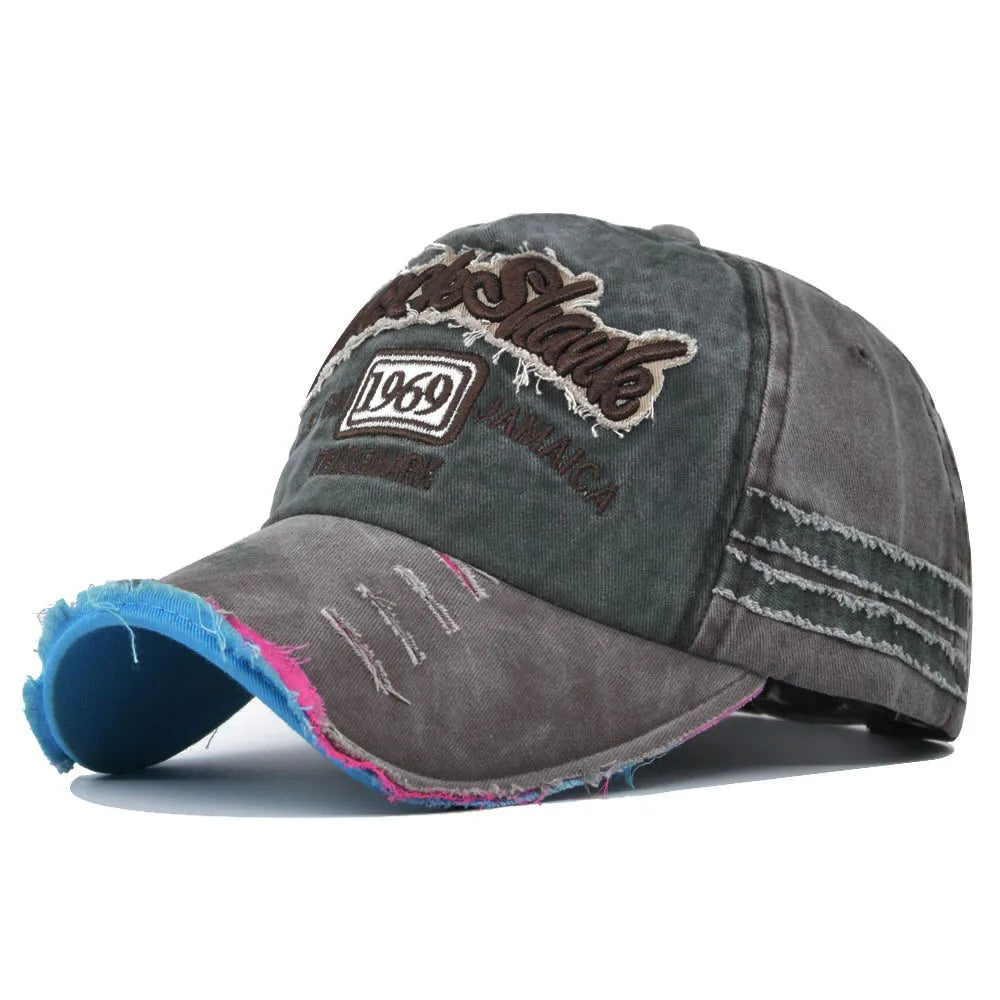 Casquette avec finitions soignées et ajustement confortable
