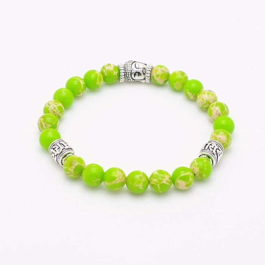 Bracelet avec pierres naturelles pour équilibrer le chakra du cœur
