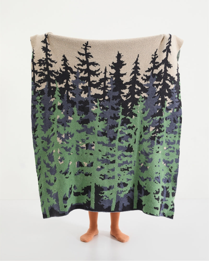 Gros plan sur la texture douce de la couverture polaire