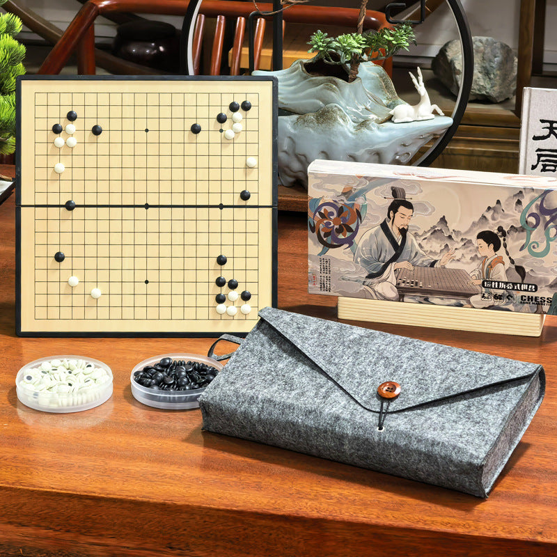 Ensemble complet de jeu de Go avec pochette de transport