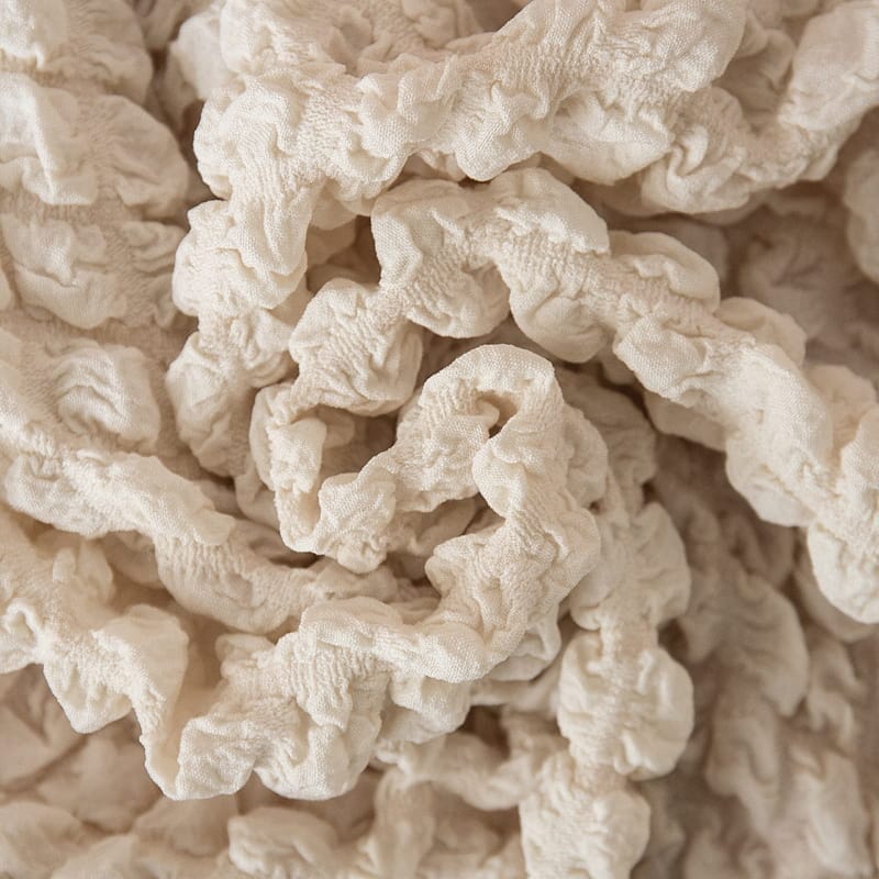 Détail du tissu lavable et anti-taches de la housse