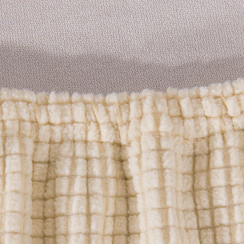 Housse de canapé-lit beige, protection contre les liquides