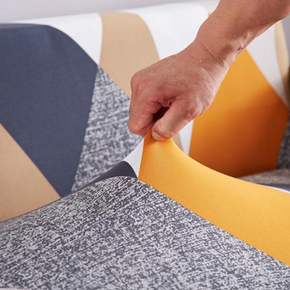Vue rapprochée du tissu élastique de la housse clic-clac