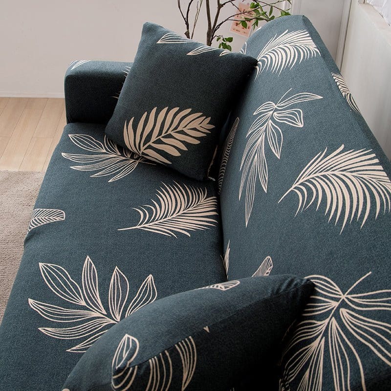 Deux housses de coussin imperméables sur fond blanc