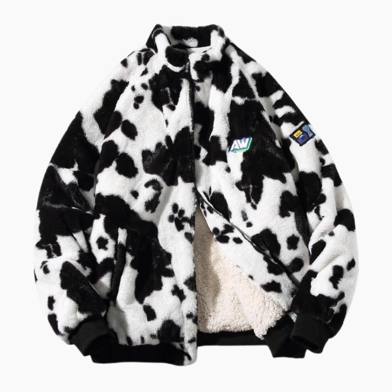 Veste duveteuse pour femme sur mannequin, vue de face
