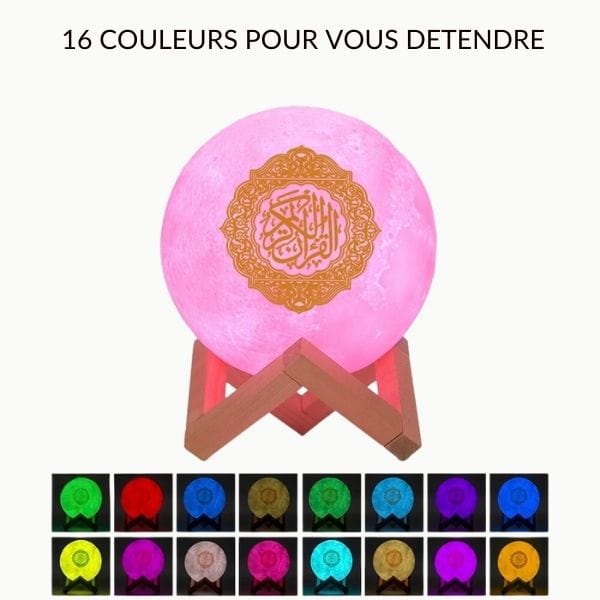 Veilleuse avec haut-parleur intégré pour récitations