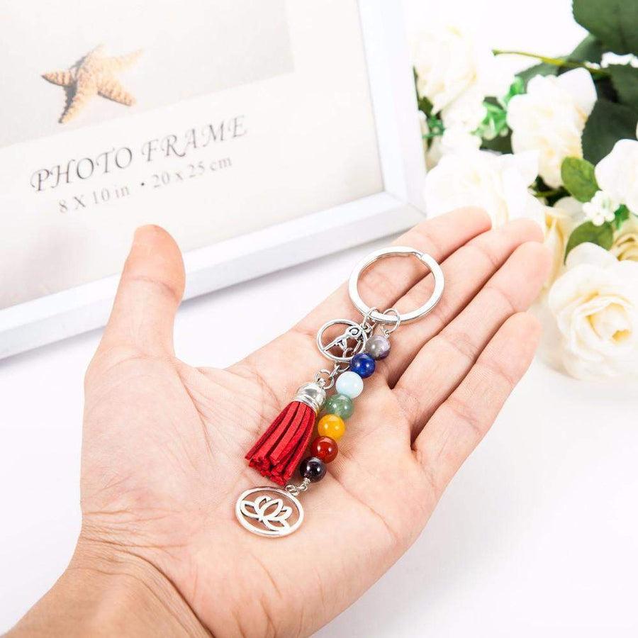 Vue rapprochée des pierres alignées selon les chakras