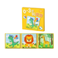 Livre de puzzles magnétiques pour enfants, thème dinosaure