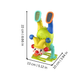 Dimensions du jouet clown avec détails en centimètres