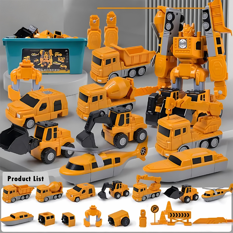 Assemblage d'un camion en pièces magnétiques ABS