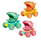 Ensemble de voitures dinosaures Ptérodactyle, différentes couleurs