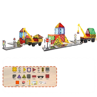 Set de construction avec 40 pièces colorées