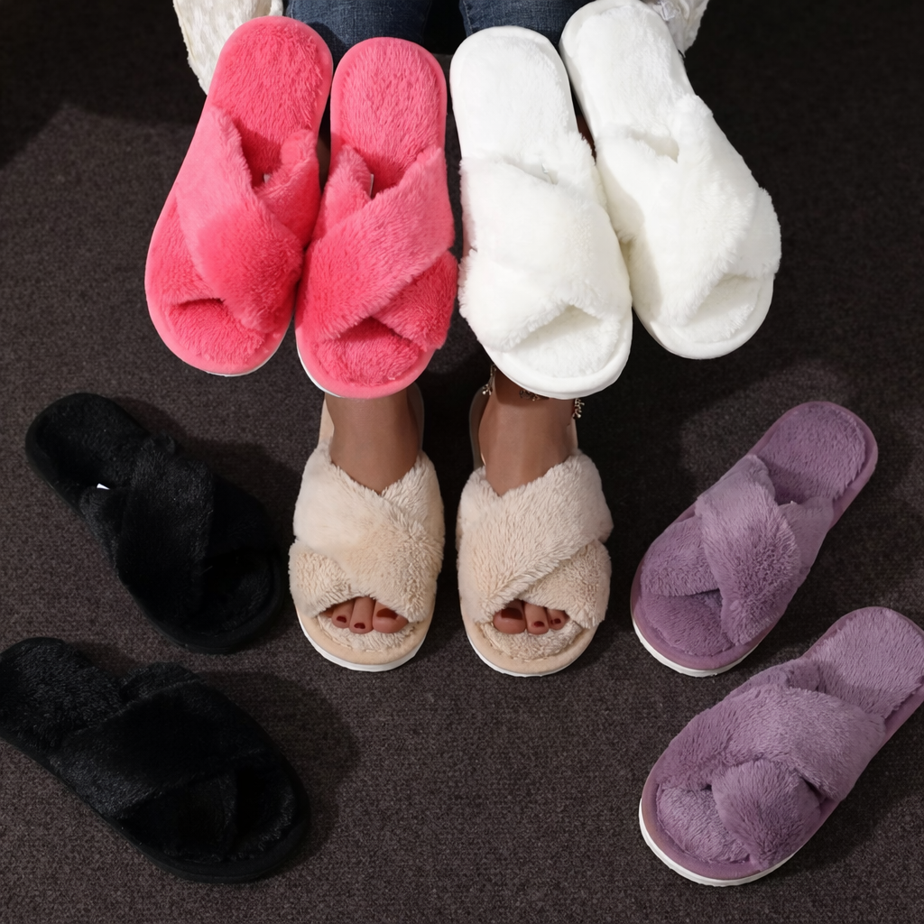 Semelle souple et antidérapante des chaussons cocooning