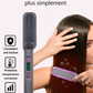 Brosse lissante avec cordon d'alimentation enroulé