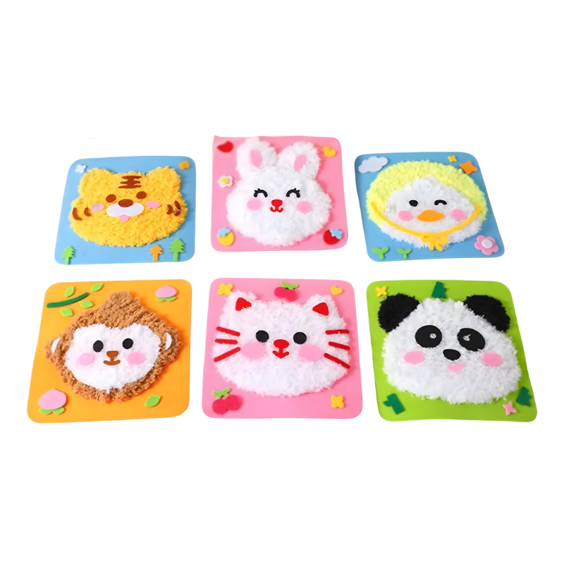 Contenu du kit de couture pour enfants en version 6-Pack
