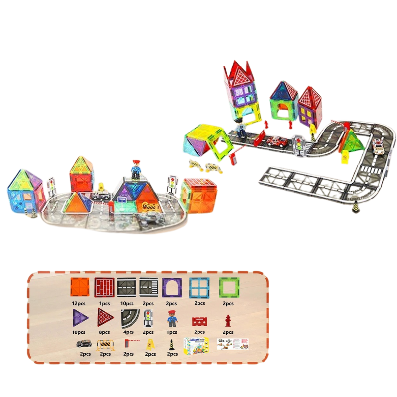 Kit de construction de 70 pièces pour enfants