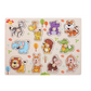 Puzzle en bois représentant des animaux de la ferme pour enfants