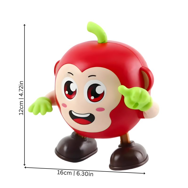 Jouet musical en forme de pomme avec lumières