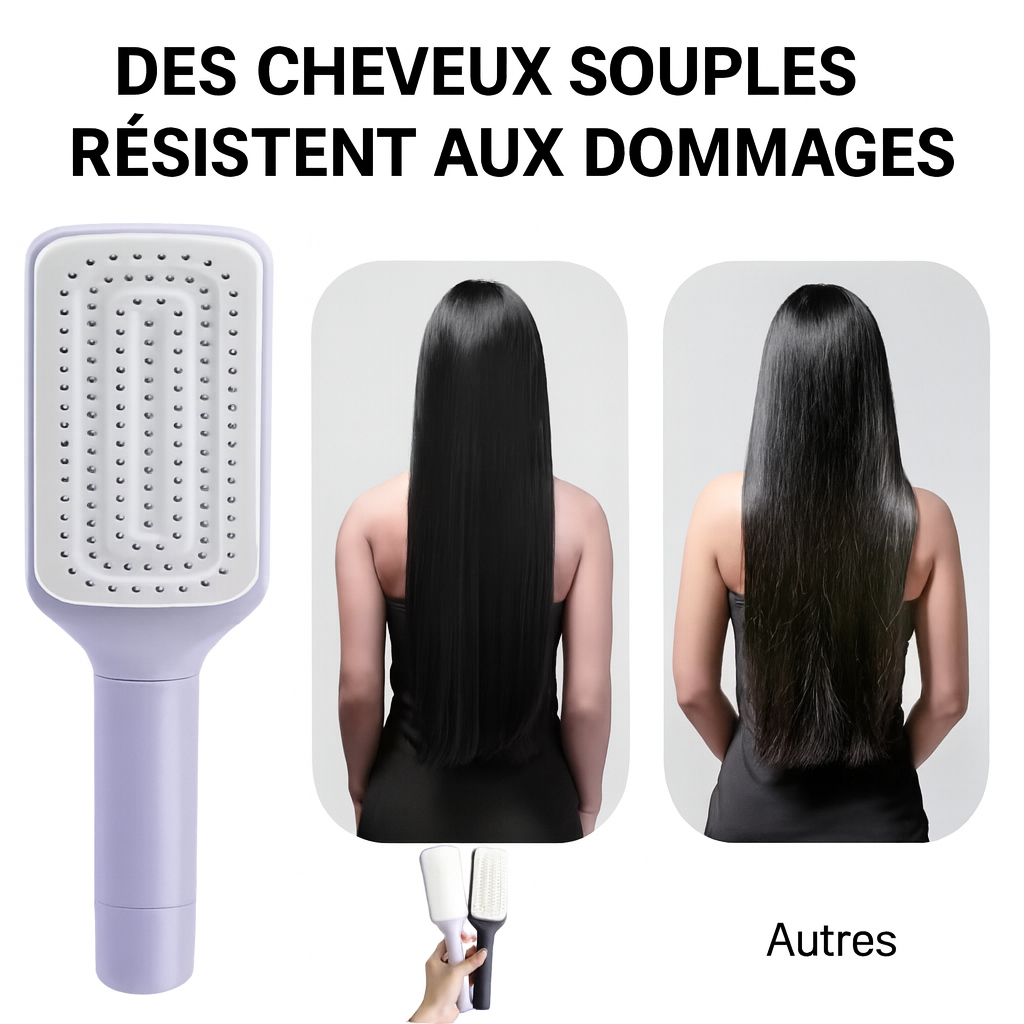 Gros plan sur les picots de la brosse rotative