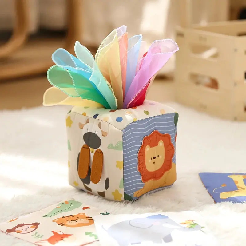 Motifs d'animaux et fruits pour éveiller la curiosité