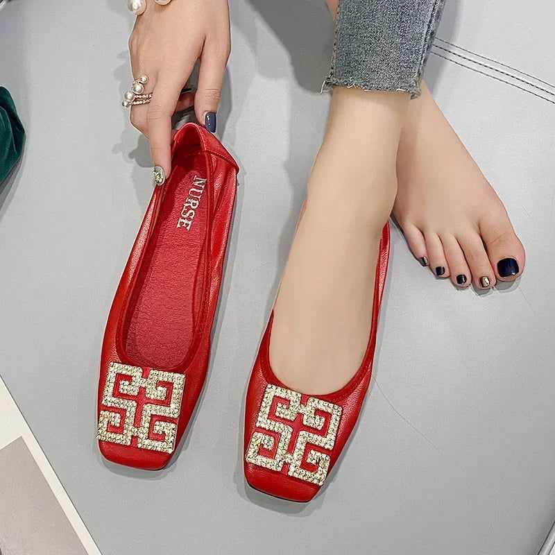Semelle souple des ballerines, confort et style