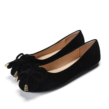 Ballerines sur fond neutre, mettant en valeur leur design