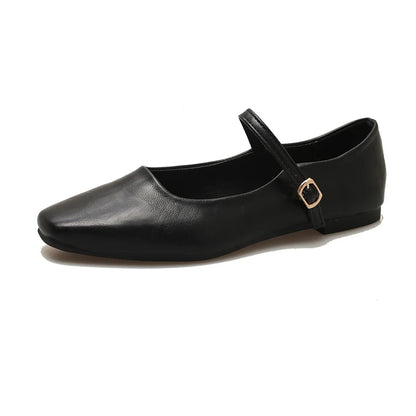 Vue arrière des ballerines, montrant la finition soignée