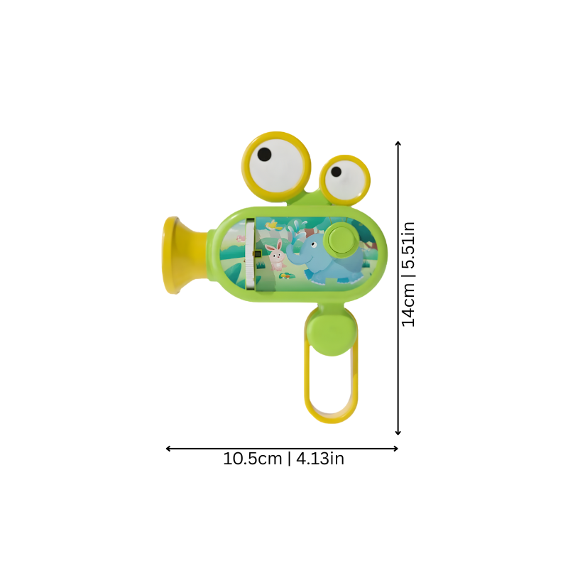 Lampe de poche avec projections d'histoires pour enfants