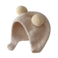 Bonnet en polaire beige pour enfant