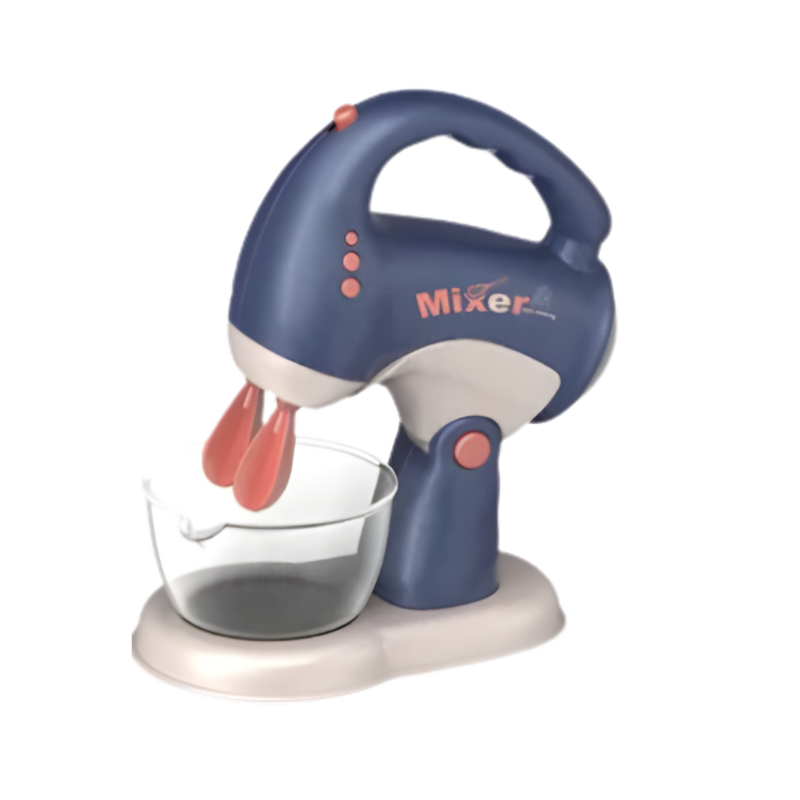 Mixeur bleu en plastique pour jeu d'enfant